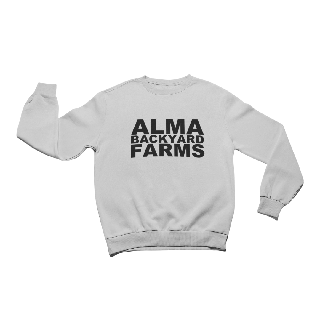 ABF Grey sweatshirt w/black logo
