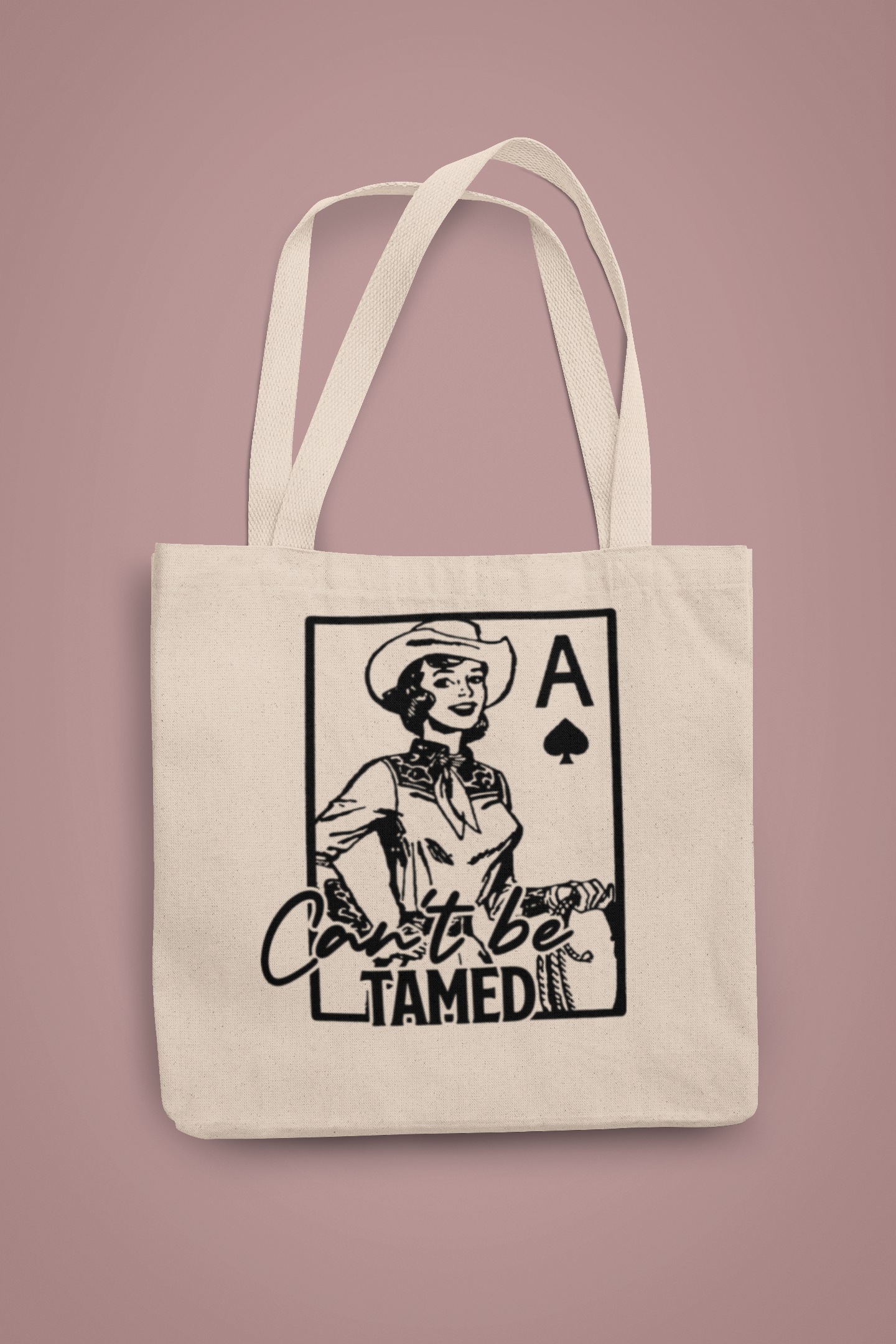 Can't Be Tamed Organic Tote
