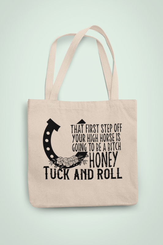 Tuck and Roll Organic Tote